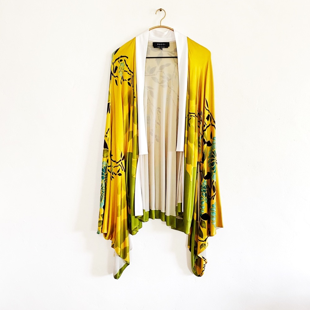 Collectible 2003 Tom Ford 4 GUCCI silk kimono NFS
